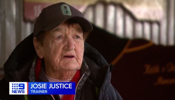watch-josie-justices-training-return-celebrated-on-9-news