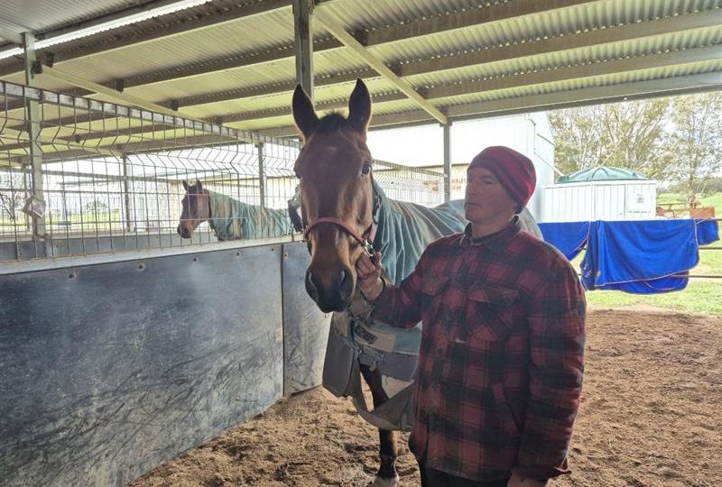 Ashleigh Herbertson and Maxy Bomber