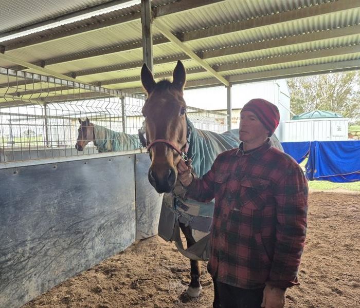 Ashleigh Herbertson and Maxy Bomber