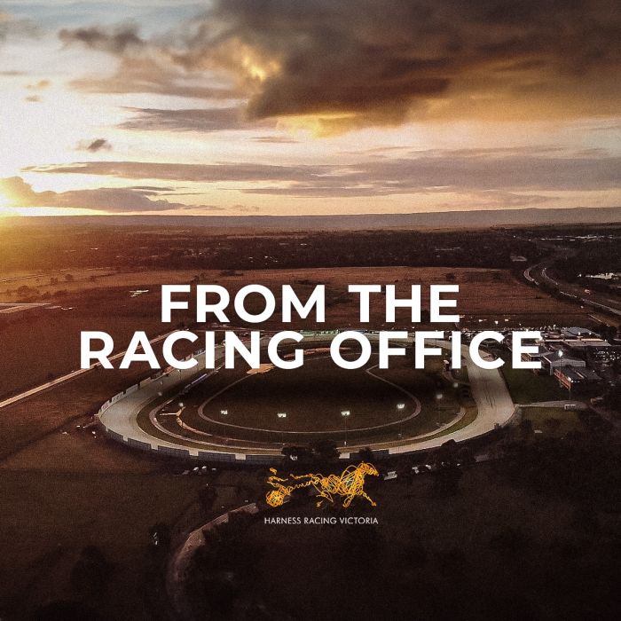 From the racing office