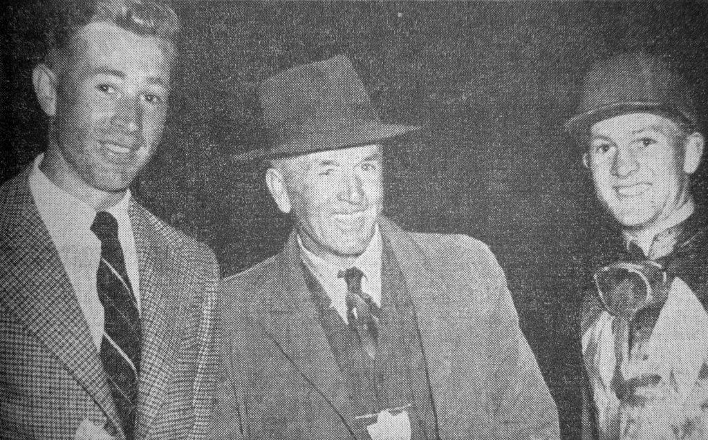 Photo L-R: Bruce, Ben & Lloyd Coram