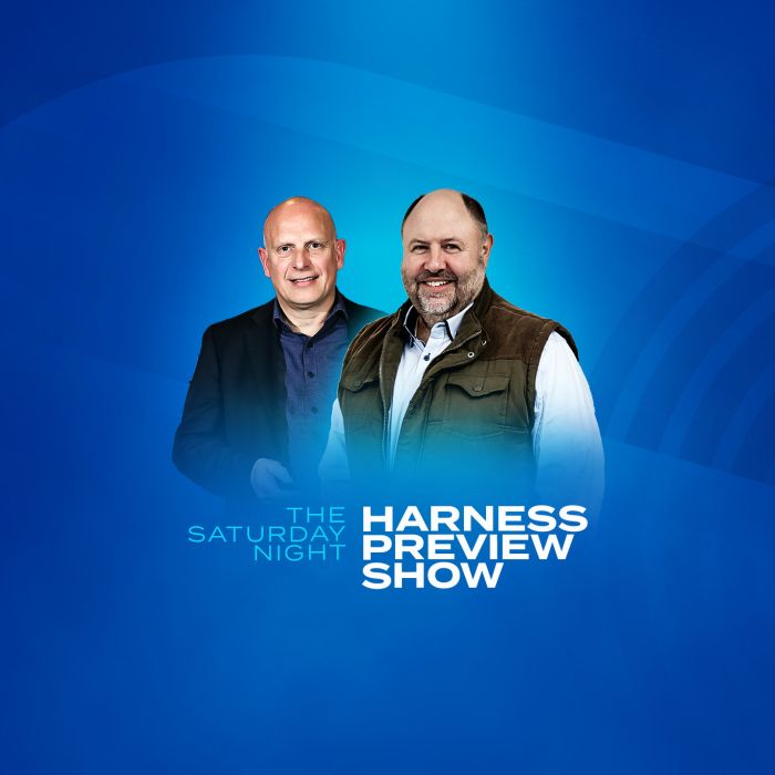 The Saturday Night Harness Preview Show logo