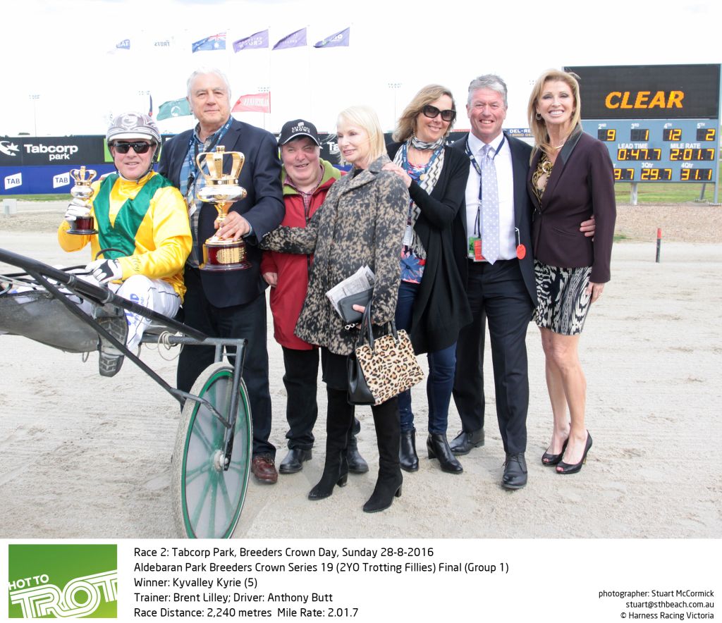 Kyvalley Kyrie Breeders Crown 2YO Trot Fillies Final_20160828 (1)