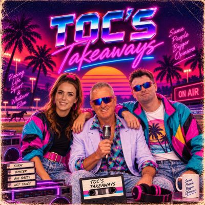 TOC's Takeaways logo 1980s
